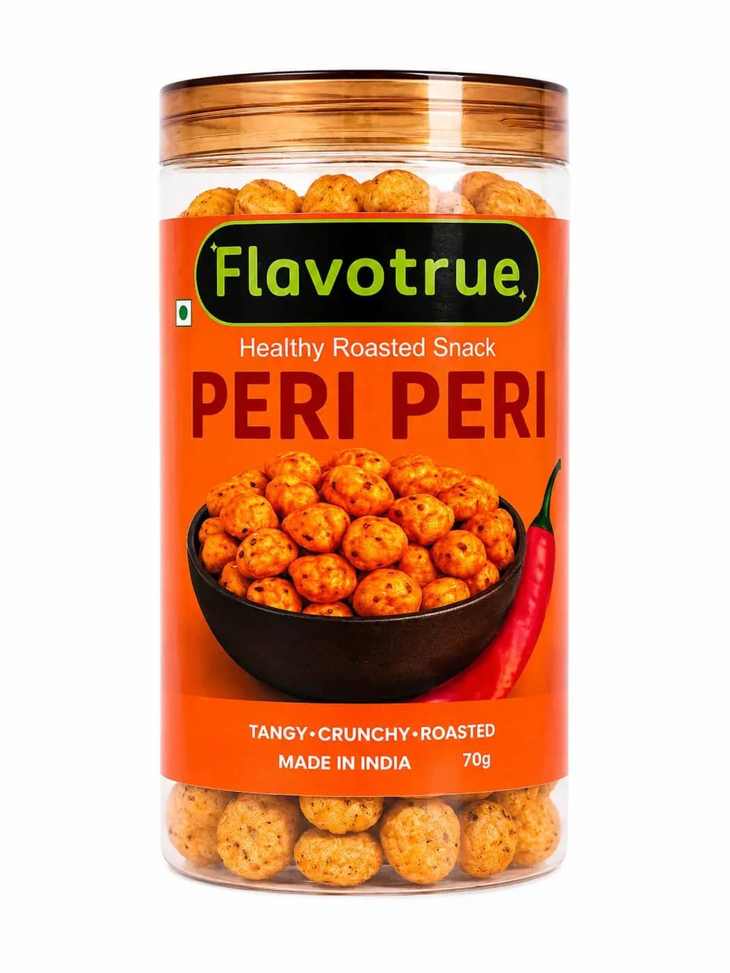 Roasted Makhana — Peri Peri Flavour