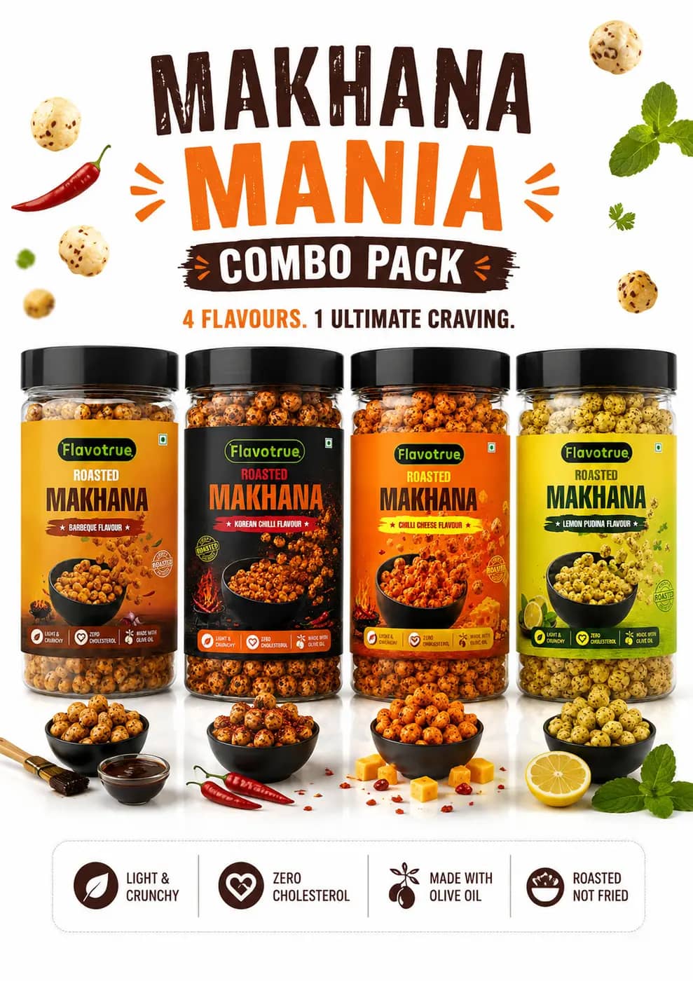 Makhana Mania Combo Pack