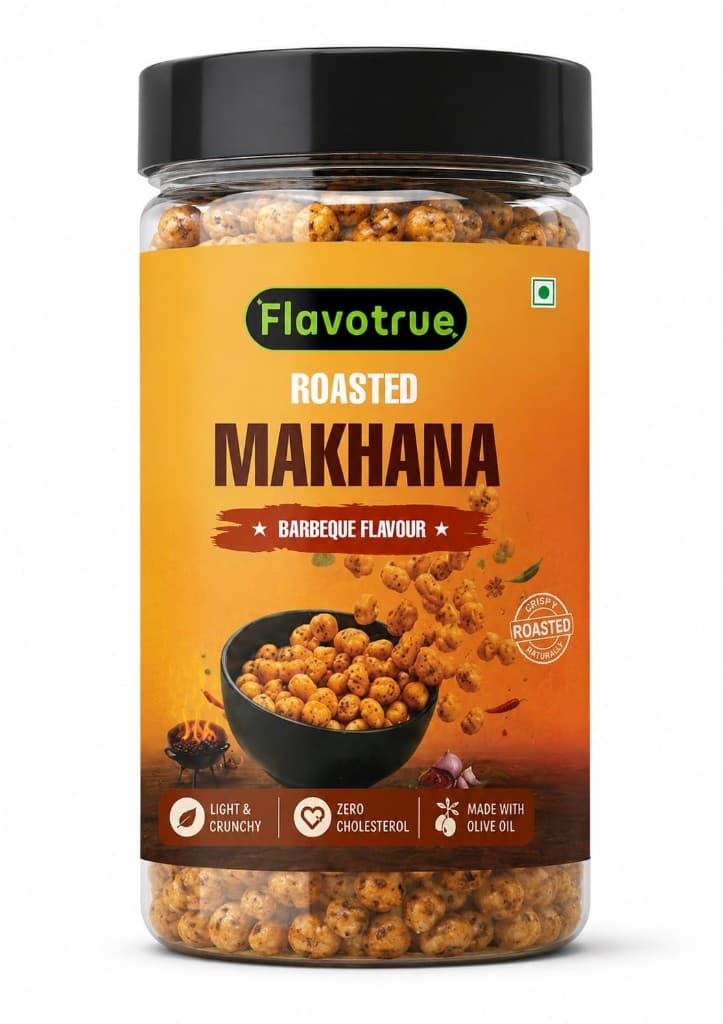 Roasted Makhana — Barbeque Flavour